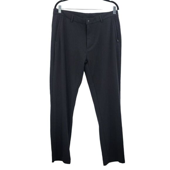 MSX Michael Strahan Black 4-Way Stretch Pants L Quick Dry Drawstring Activewear - Picture 11 of 11